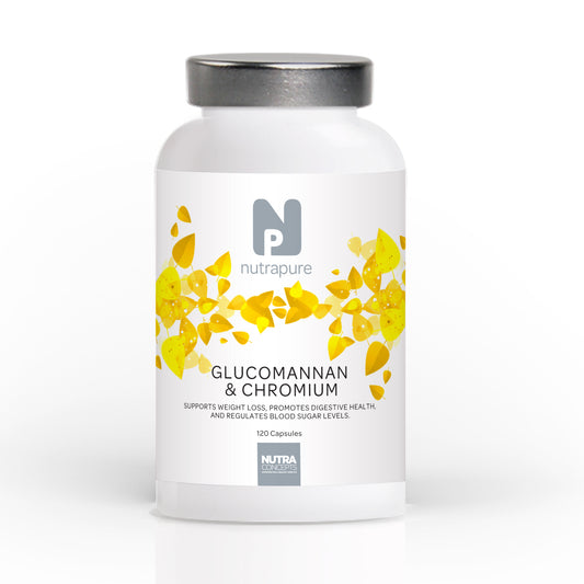 NutraPure Glucomannan & Chromium