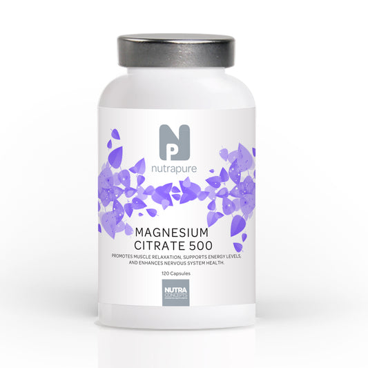 NutraPure Magnesium Citrate 500 mg