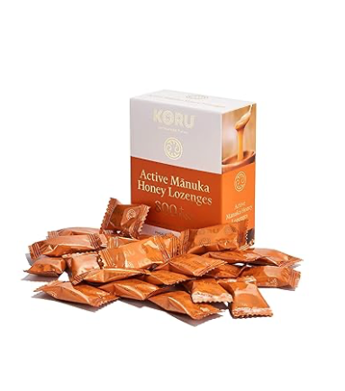 KORU Raw Manuka Honey Lozenges (MGO 800+) | NO Sugar Added