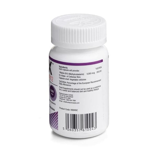 B-MAX Vitamin Methylcobalamin B12 5000mcg