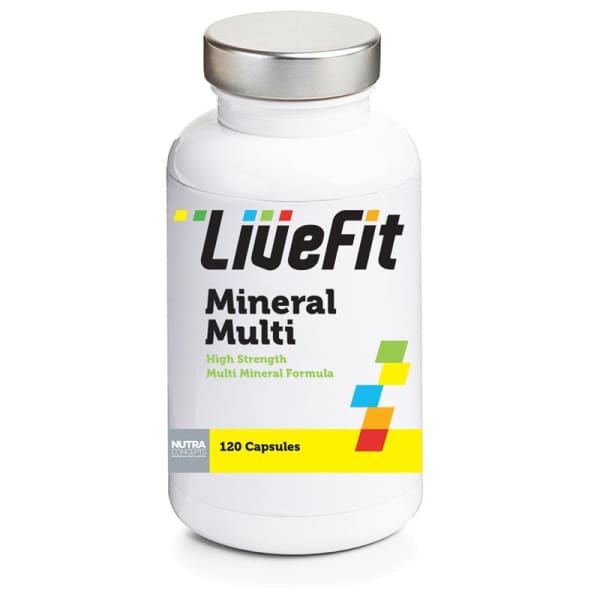 Livefit Mineral Multi - 120 Capsules - Livefit