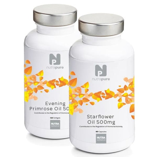 Nutrapure Evening Primrose & Starflower Oil - 1 Bundle - 